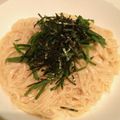 ららぼー's cooksnap of when they made 簡単にお店の味！たらこクリーミーパスタ♪.