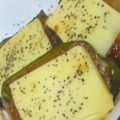 にゃん子っち's cooksnap of when they made とろとろチーズのピーマンの肉詰め♪.