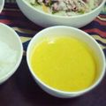 堀江まん's cooksnap of when they made ミキサー不要！かぼちゃの豆乳ポタージュ.