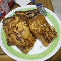 ネコとトリ's cooksnap of when they made カリふわ(○❛◡❛ฺฺ)フレンチトースト.