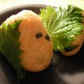 カラフルマカロニ's cooksnap of when they made 紫蘇たらマヨのおにぎり♪.