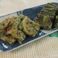 まんまるらあて's cooksnap of when they made きゅうりと昆布佃煮で混ぜ混ぜお焼き～◎彡.
