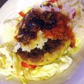 marianon's cooksnap of when they made 野菜たっぷり☆辛味噌ハンバーグ♪.