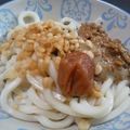 tasaya's cooksnap of when they made 梅納豆うどん.