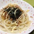 candleyuki's cooksnap of when they made 簡単まぜるだけ！美味しい梅冷やしうどん♪.