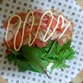 よしくーんっ☆'s cooksnap of when they made サーモンのカルパッチョに粒マスタード！.