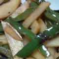 Nina1027's cooksnap of when they made くたくたピーマンとポテトを炒めた物.