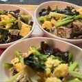 Fitness Monta's cooksnap of when they made 【 豚こまと小松菜ときくらげの中華炒め〗.