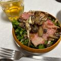 緑の人魚's cooksnap of when they made ♡ベーコンと舞茸のホットサラダ♡.