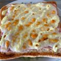 ★なみ☆'s cooksnap of when they made マスタードベーコンチーズトースト★ランチ.
