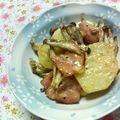 キョク's cooksnap of when they made カレマヨ☆ジャーマンポテト.