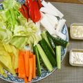 えりにゃんた's cooksnap of when they made バーニャカウダ～チーズフォンデュ風～.