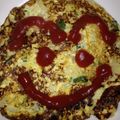 そら香's cooksnap of when they made お豆腐とキャベツのオムレツ.
