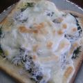 nm0422's cooksnap of when they made ネギしらすトースト☆.