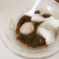 dorafan's cooksnap of when they made 白玉ぜんざい.