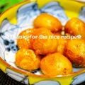ruruchirin's cooksnap of when they made 小じゃがいもの味噌炒め.