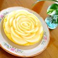 流麗姑遥's cooksnap of when they made * 桃noお花 ❤ ピーチクラフティ♪.