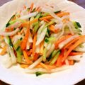 月見なっとう's cooksnap of when they made お酢ドレッシングでお漬物風サラダ.
