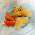 チヒナコ's cooksnap of when they made サラダ？おつまみ？鶏ささみの生春巻き.