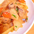piko-rin's cooksnap of when they made 豚肉と大根のぽりぽり.