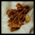 きのこ工房's cooksnap of when they made 鶏皮のカリカリチップス.
