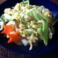 くまりっぺ♡'s cooksnap of when they made ☀ホカホカしょうがチャーハン☀.