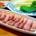 たべみじ's cooksnap of when they made 電子レンジで簡単塩豚.