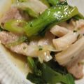 ちゃやみん's cooksnap of when they made 豚バラと小松菜の梅干し煮.