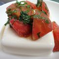 myufair's cooksnap of when they made Ψトマトと青じその中華風冷奴Ψ.