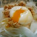 catbear's cooksnap of when they made サラたまで♪ツナと温玉のサラダ♪.