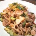 麻's cooksnap of when they made 豚キムチ　きゅうりがポイント.