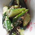 なっ2−'s cooksnap of when they made 簡単！キュウリのポン酢ショウガ和え.