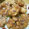 まめたん♪'s cooksnap of when they made ☆１２０％美味しい！表面サクッ中ふわっ鶏のから揚げ☆.
