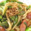 リヒター's cooksnap of when they made オイスター焼きうどん.