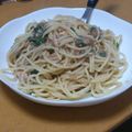 猫目たま's cooksnap of when they made 冷製＊梅しそパスタ.
