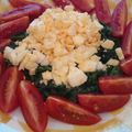 ＭｉｙａＣｏ's cooksnap of when they made ☆ほうれん草のミモザ風サラダ☆.