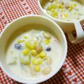 さらだaaa's cooksnap of when they made 豆づくし✿お豆ゴロゴロ豆乳スープ.