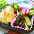 monchanママ's cooksnap of when they made お弁当おかず★いんげんのマヨチー焼き②♫.