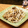 ちべターリー's cooksnap of when they made ✿焼肉のタレで～簡単♬もやしの挽肉炒め✿.