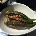 sakurask's cooksnap of when they made 焼きオクラのポン酢和え.