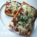 ゆみぃマム's cooksnap of when they made ☆リメイクレシピ☆カレートースト☆.