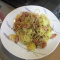 mihane9265's cooksnap of when they made ☆絶品ジャーマンポテトパスタ☆.