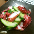 ❀ＨＡＮＡ❀'s cooksnap of when they made たこときゅうりのエスニック風サラダ.