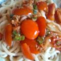 sukisukimy's cooksnap of when they made スタミナ冷やしうどん★.