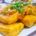 ☆momoco☆'s cooksnap of when they made 豆腐の甘辛焼き～ねぎソース.