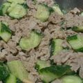 甘夏ミカン's cooksnap of when they made スタミナ満点！牛肉ときゅうりにんにく和え.