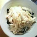 省たん's cooksnap of when they made 角茹で鶏ムネ肉とワカメ玉葱の胡麻サラダ★.