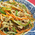 羽尼うに's cooksnap of when they made 青椒肉絲 簡単ﾚｼﾋﾟ.