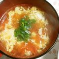 ♡♥♡かんちゅ♡♥♡'s cooksnap of when they made 台湾家庭料理★玉子＆トマトスープ☆.