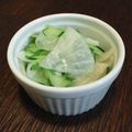 morico619's cooksnap of when they made さっぱり★大根ときゅうりの大葉塩サラダ.